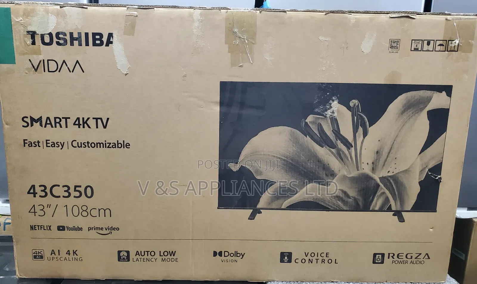 Toshiba 43c350lw Uhd Smart Tv
