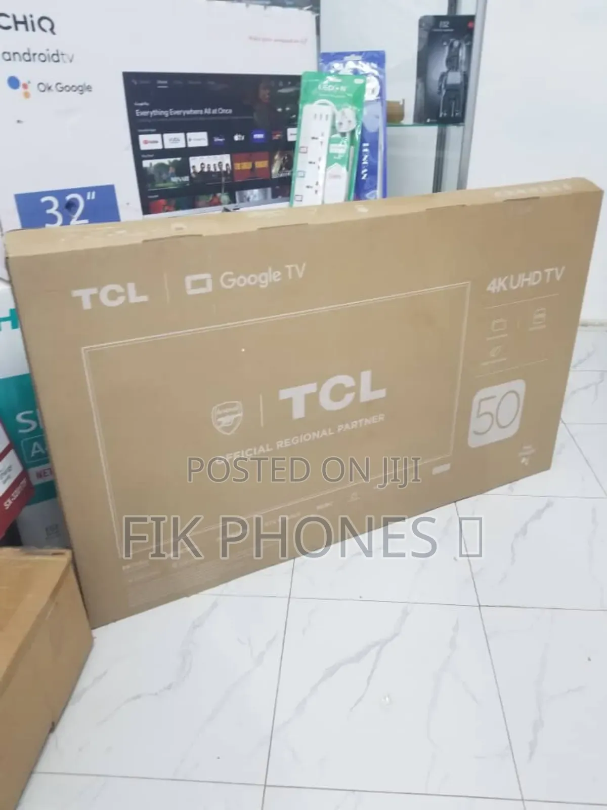 TCL 50-Inch Uhd Smart Google Tv.