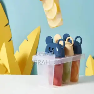 4 Set Reusable Ice Pop Makers