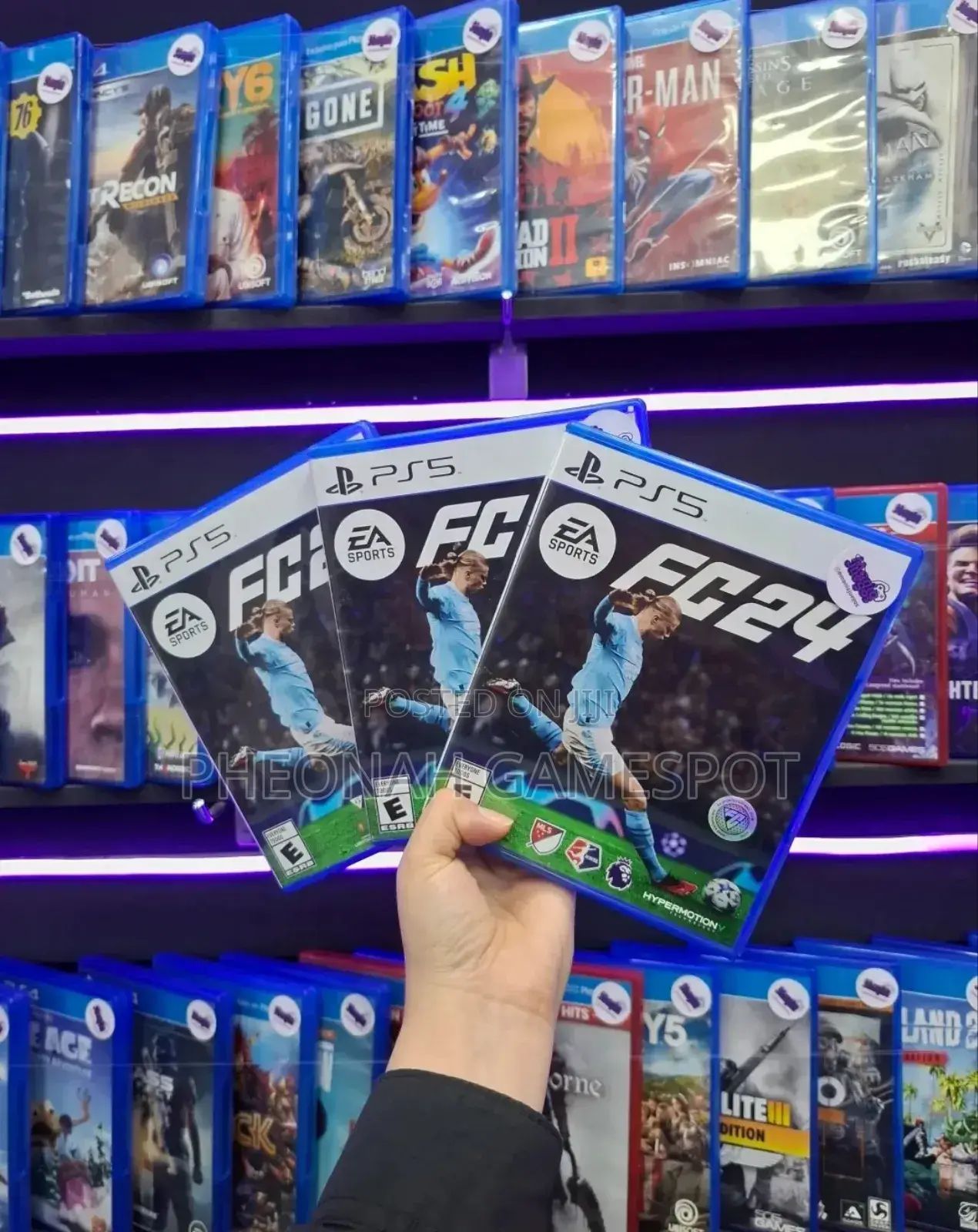 Fc24 for Ps5 - Brand New Game Cd - 120,000