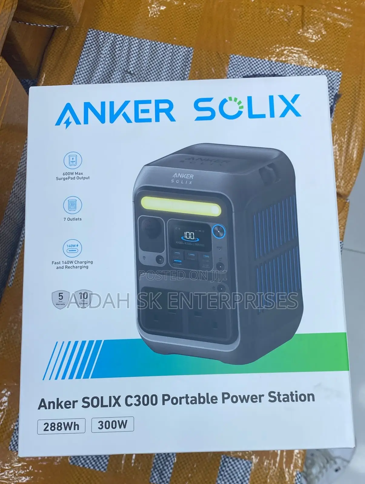 Anker Solix C300 Portable Power Station - 288wh | 300w