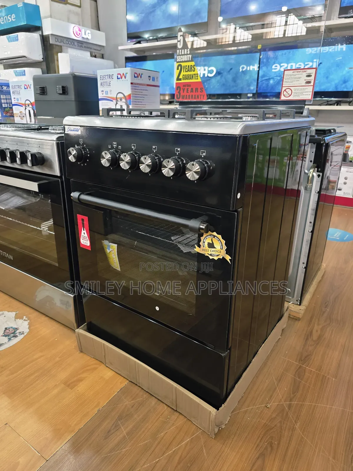 60cm*60cm(3+1) Blueflame Cooker Oven With Self Ignition at 20% Discount