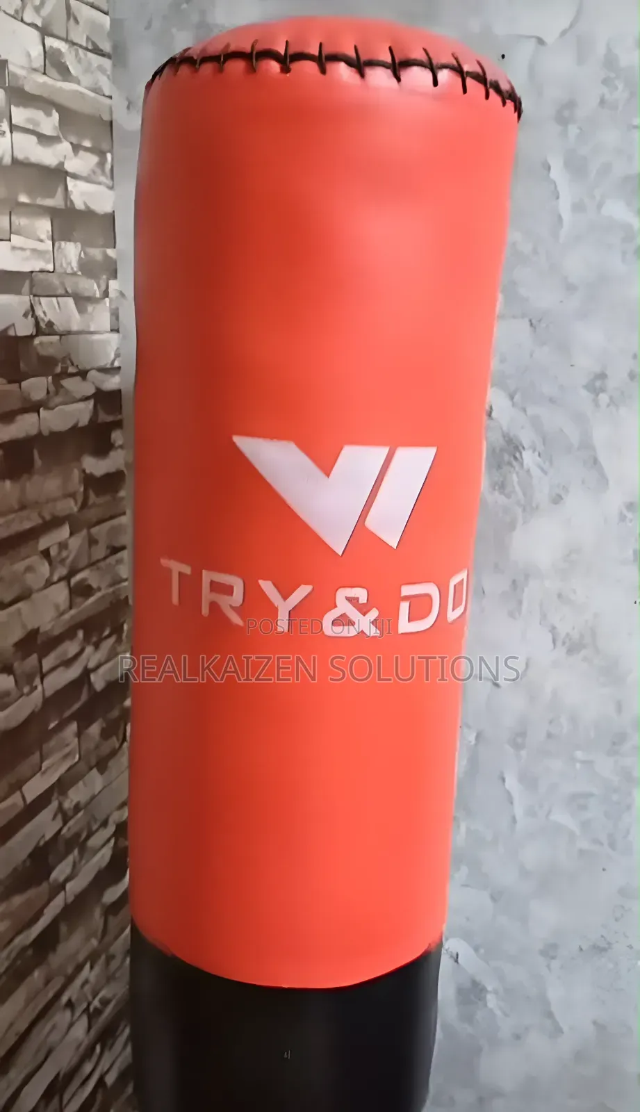 Try Do Free-Standing Martial Arts Training Punching Bag 180cm