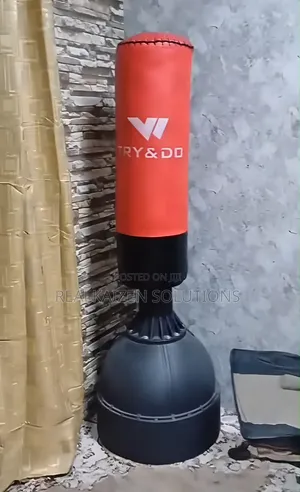 Try Do Free-Standing Martial Arts Training Punching Bag 180cm