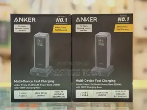 Anker Prime 27650mah Laptop Power Bank 250w With 100w Charging Base