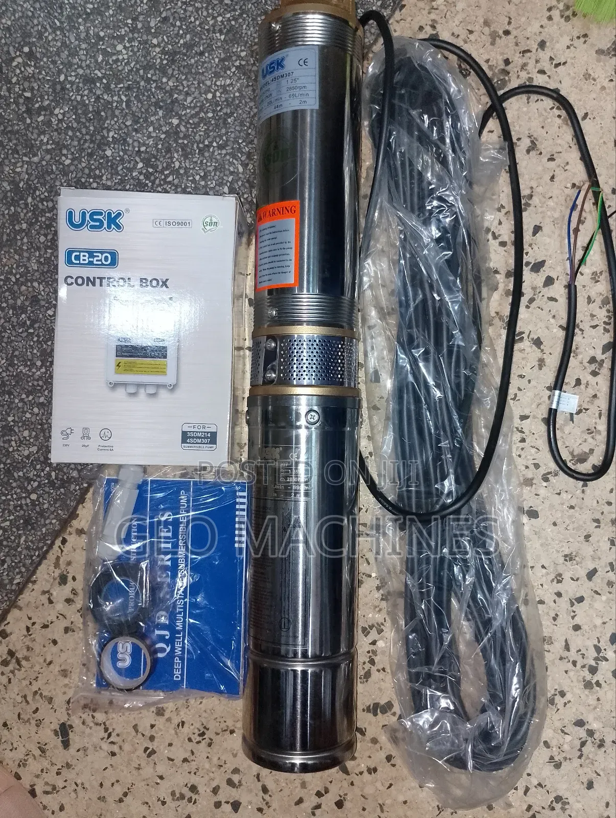 50m Usk Submersible Water Pump