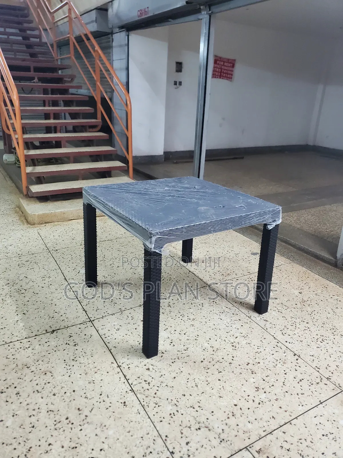 Executive Straight Stand Plastic Table Plastic Table