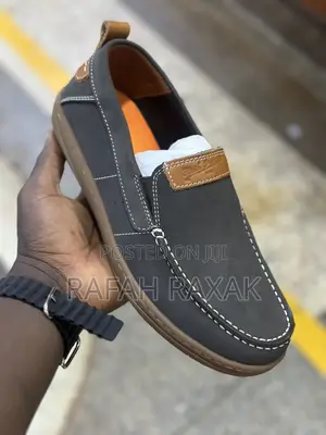 Men’S Coffee Brown Hush Puppies Casual Leather Shoes