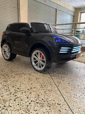 Kids Black Rechargeable Car