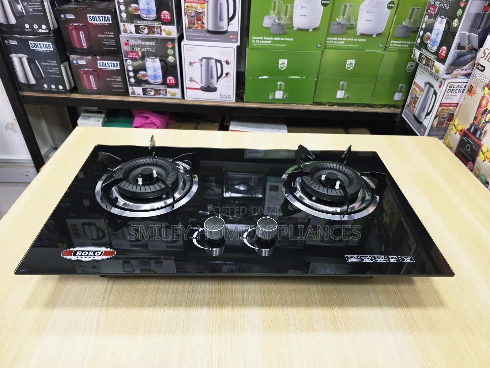 20% Discount Sales on Boko Built-in Double Gas Hob With Warranty