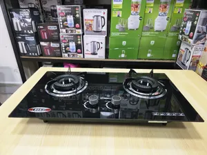 One Year Warranty Boko Built-in Double Gas Hob With Glass Material
