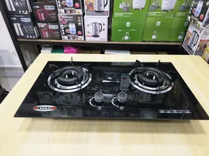 One Year Warranty Boko Built-in Double Gas Hob With Glass Material