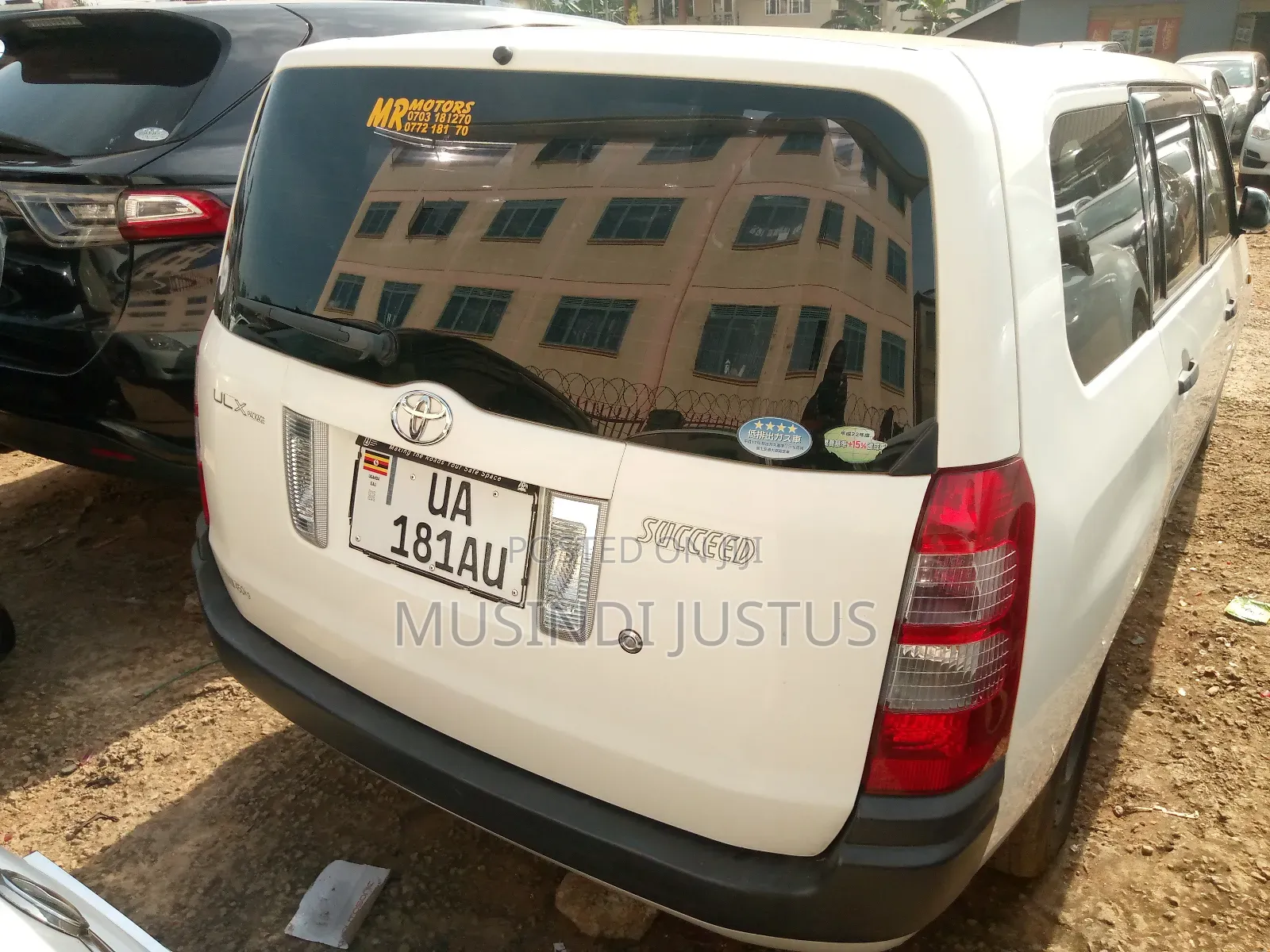 Toyota Succeed 2013 White