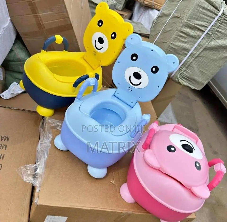 Children's Soft Baby Potty Plastic Pot Infant Cute Baby Toilet Seat