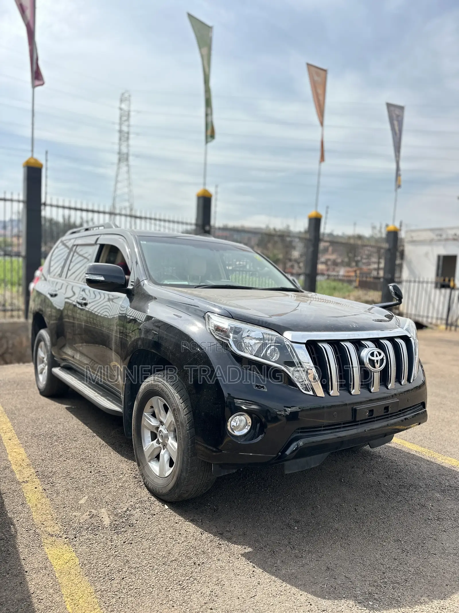 Toyota Land Cruiser Prado 2.8 2017 Black