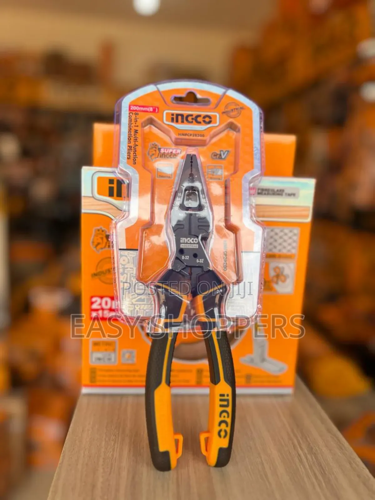 Ingco 8-in-1 Multi-Function Combination Pliers