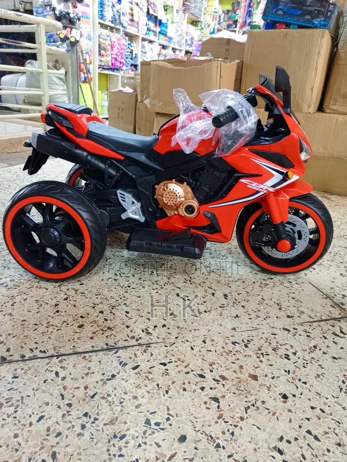 Child's Electric Ride-on Motorcycle.