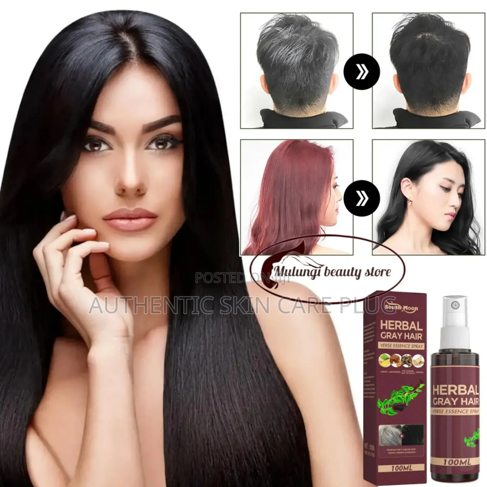 South Moon Gray Hair Reverse Herbal Essence Spray -Conditioner