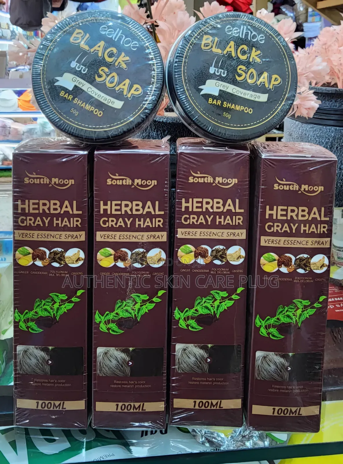 South Moon Gray Hair Reverse Herbal Essence Spray -Conditioner