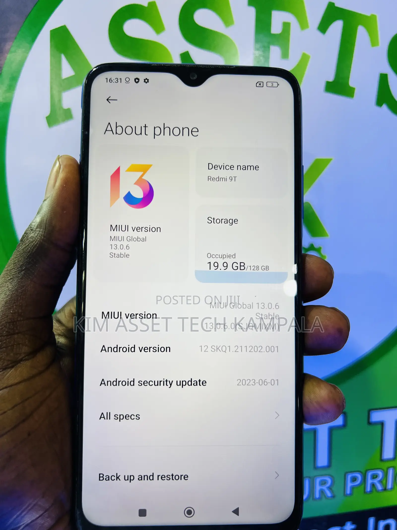 Xiaomi Redmi 9T 128 GB Blue