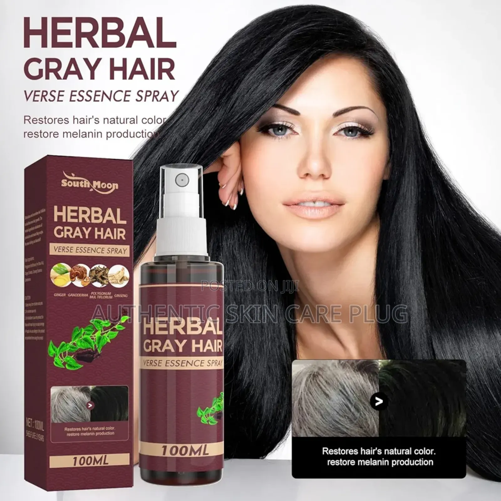 South Moon Gray Hair Reverse Herbal Essence Spray -Conditioner