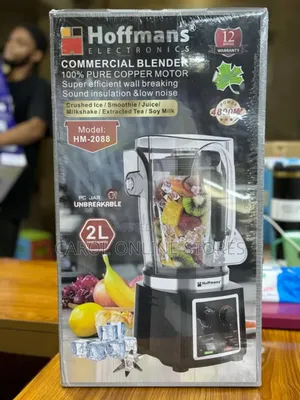 2 Litres Hoffmans Commercial Silent Blender