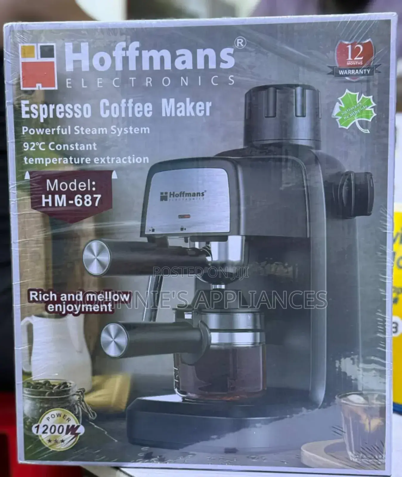 Hoffman Expresso Coffee Maker Machine