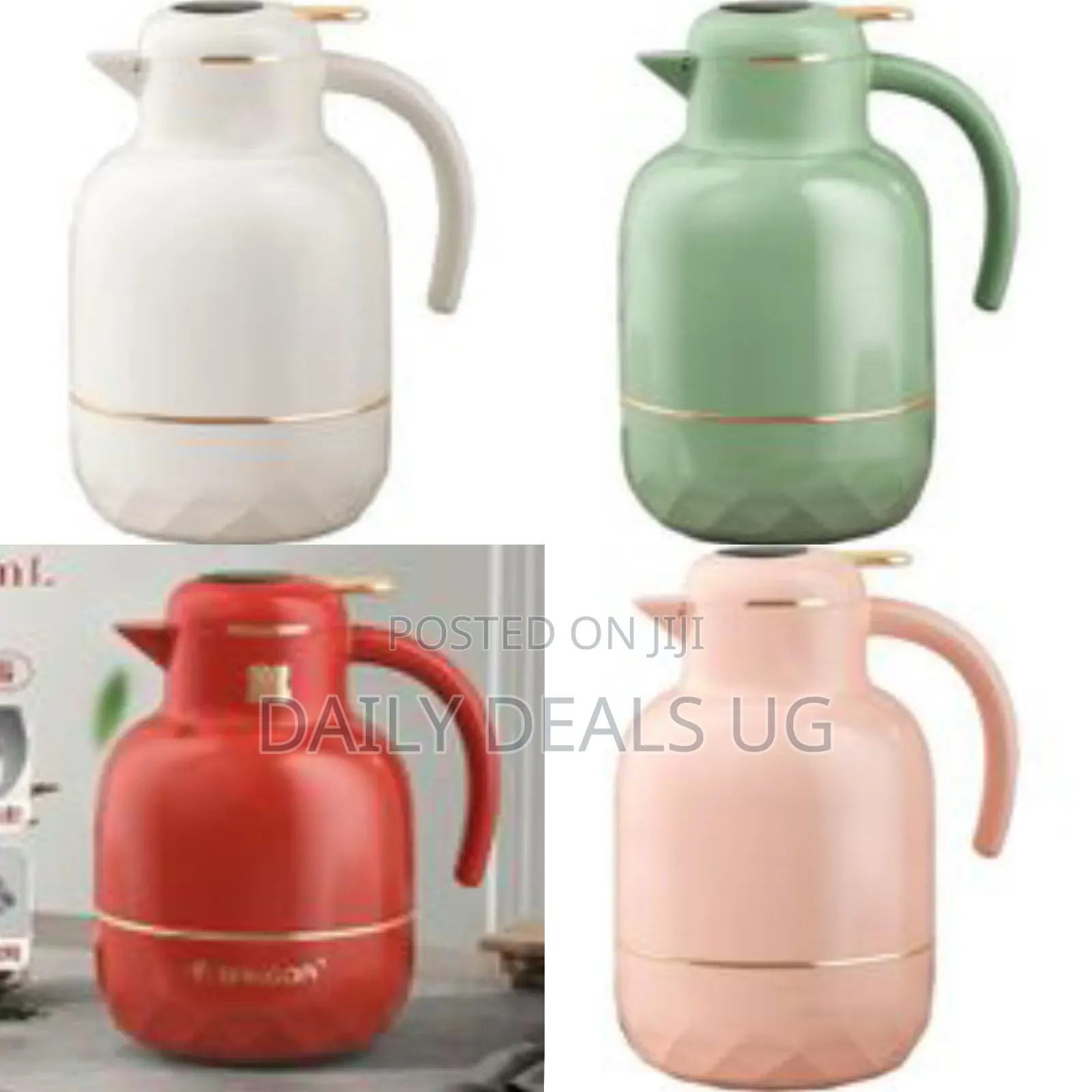 1.5 Litres Thermal Coffee Carafe, Stainless Steel Tea Flask for Hot