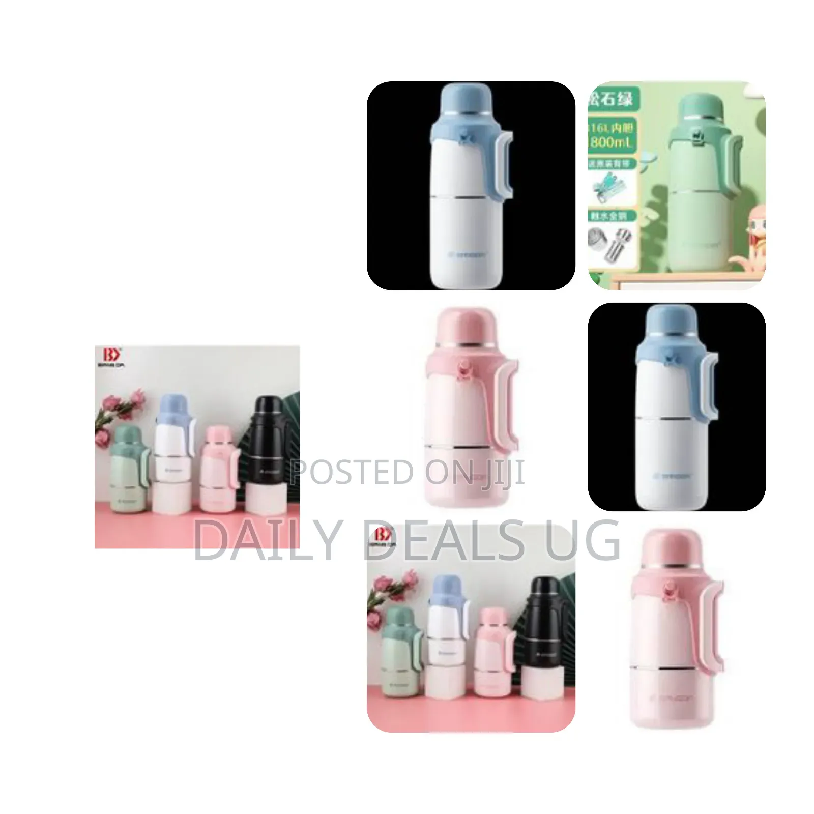 1800ml Stainless Steel Water Vacuum Insulated Flask Cup Hot and Cold