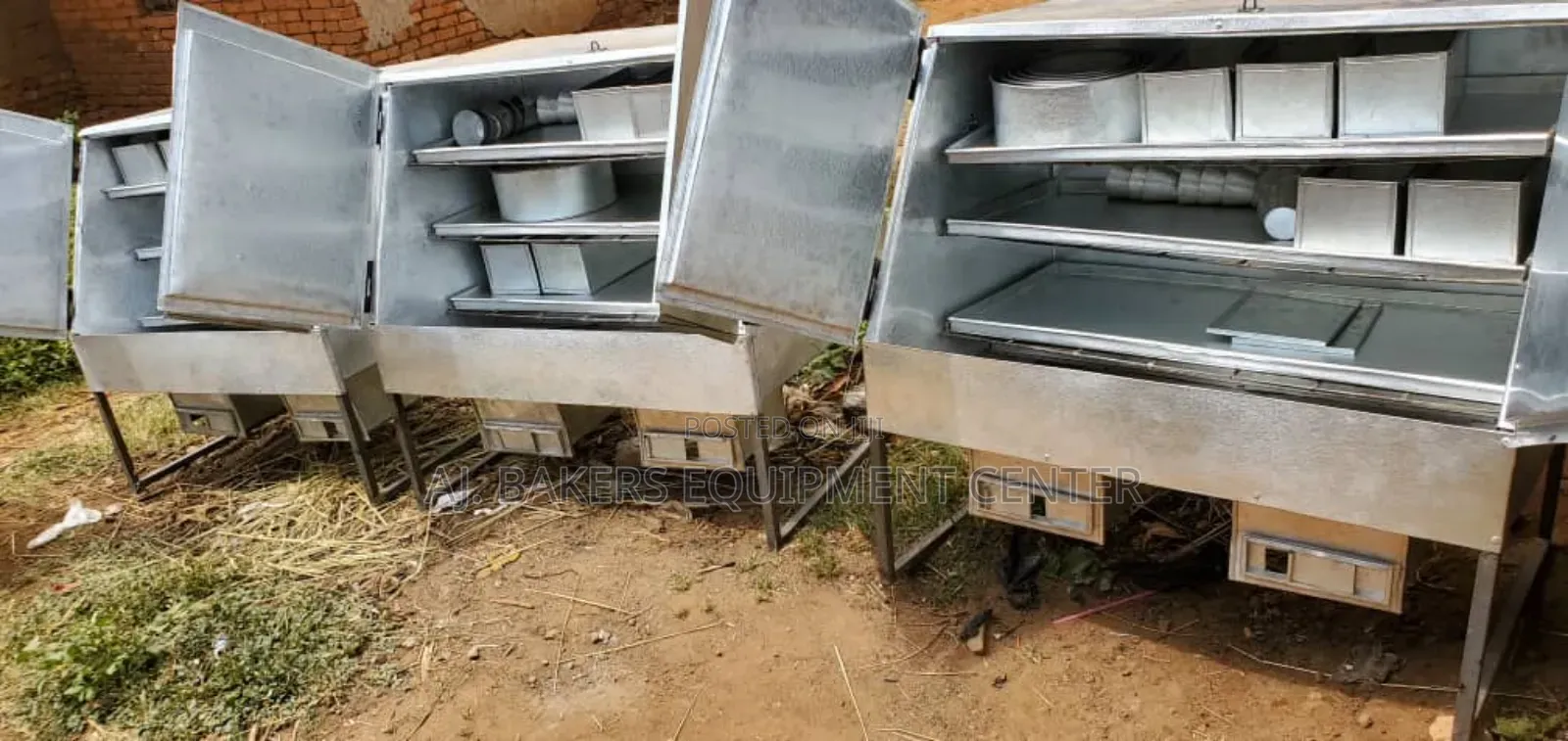 XXL 3 Decker Charcoal Ovens