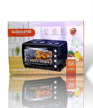 Globalstar Mini Oven 38l With Hotplate Gs-Ov38 - Rotisserie Grilling