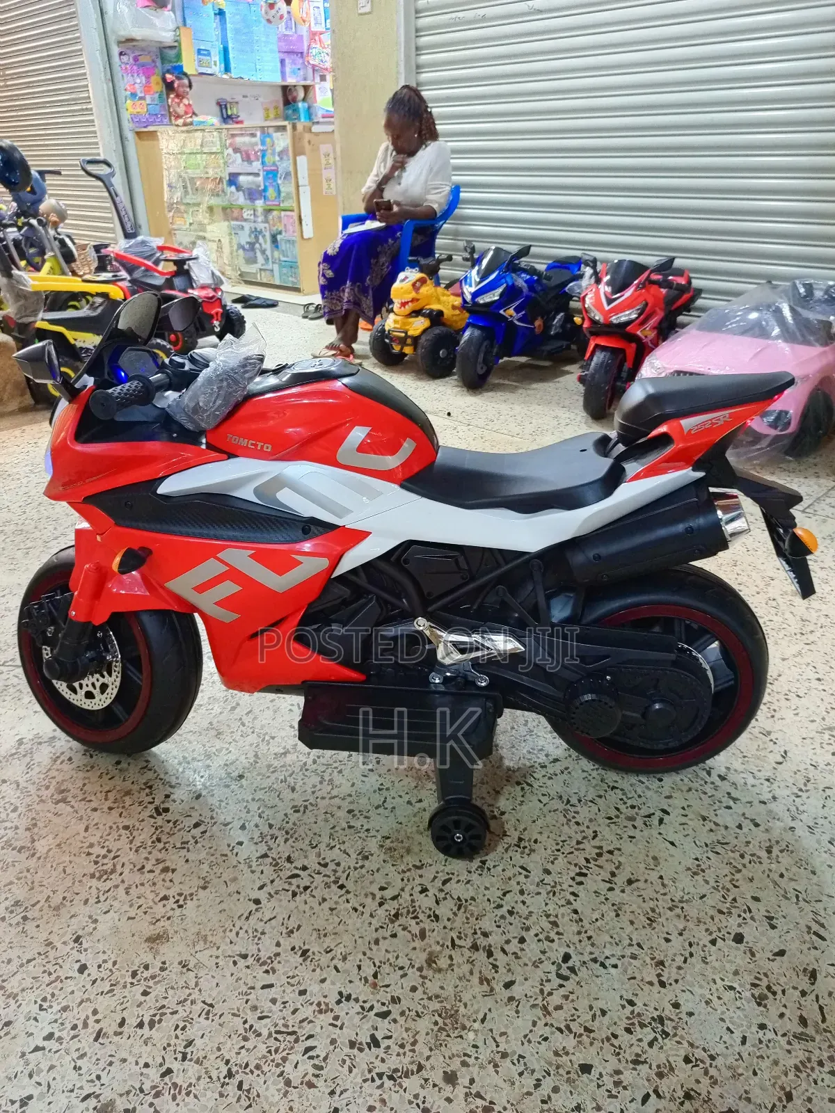 Jmcto Kids' Ride-on Electric Motorcycle.