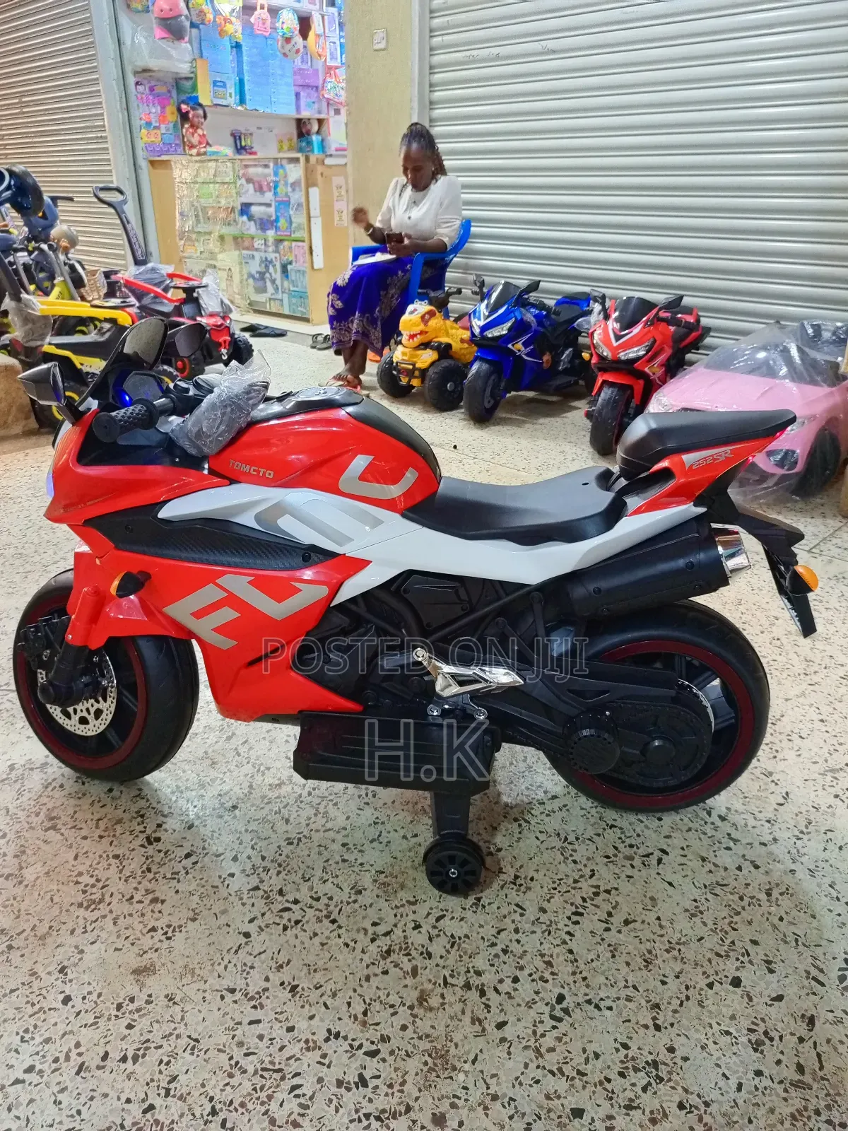 Jmcto Kids' Ride-on Electric Motorcycle.
