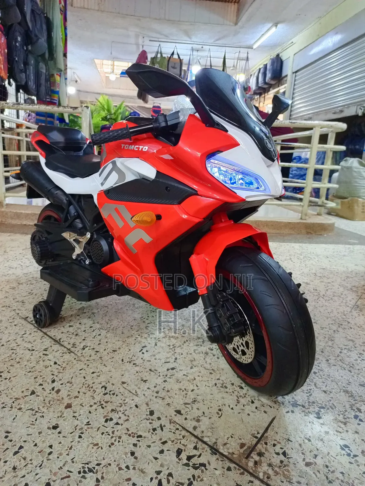 Jmcto Kids' Ride-on Electric Motorcycle.