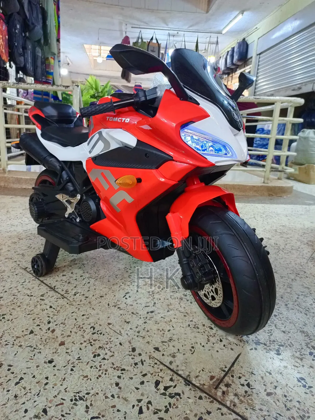 Jmcto Kids' Ride-on Electric Motorcycle.