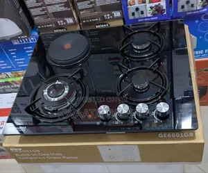 Globalstar 3 Gas + 1 Electric Cooktop Hob Tempered Glass