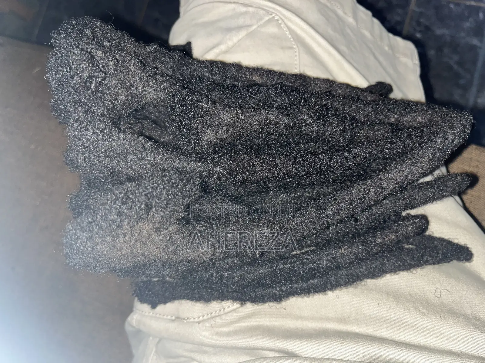 24 Medium Sized Natural Dreadlocks