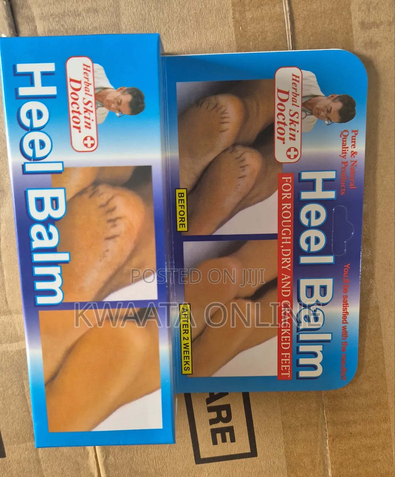 Herbal Skin Doctor Heel Balm For Rough Dry Cracked Feet - -50ml