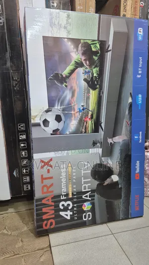 Smart-x 43 Inch Smart Hd Led Digital Frameless Tv