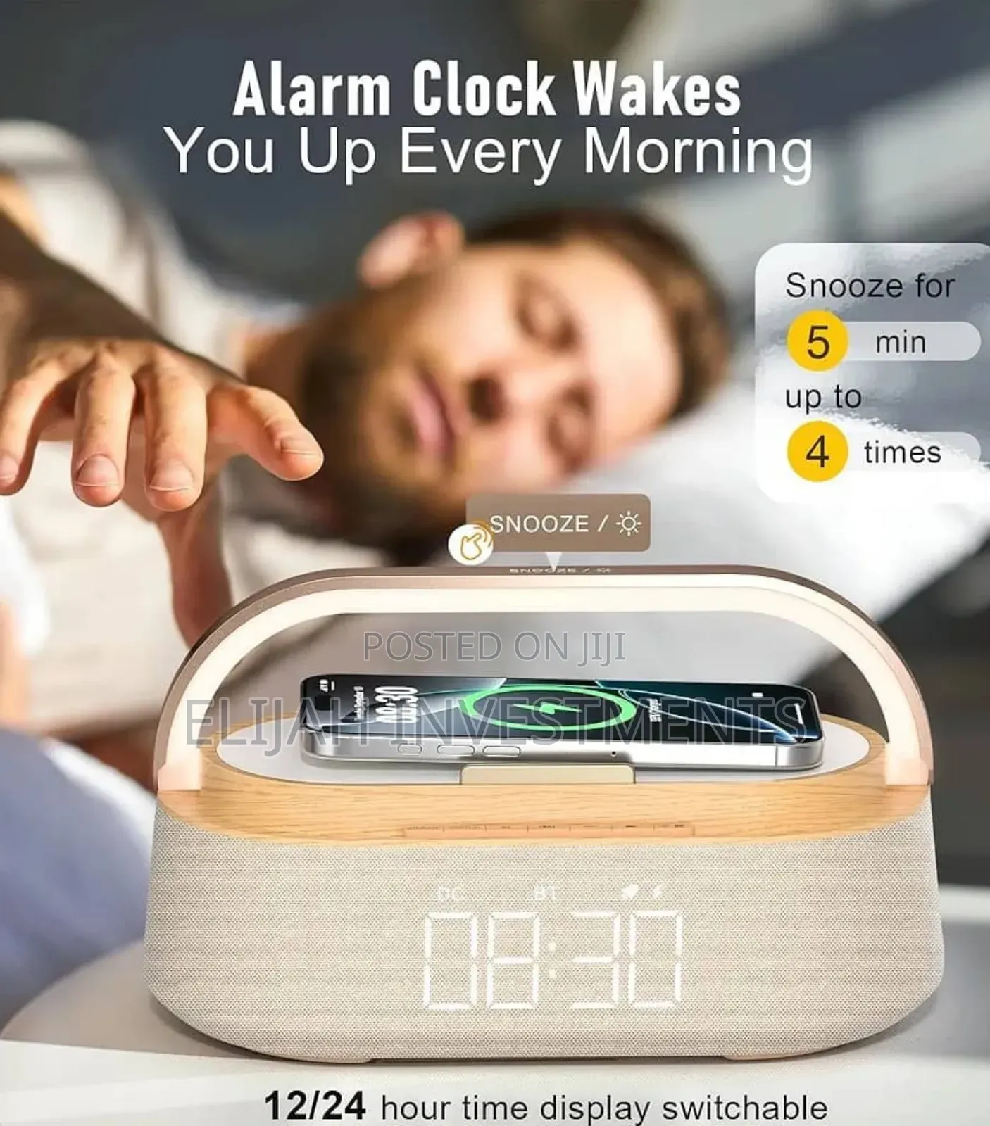 6in1 Multifunction Alarm Clock