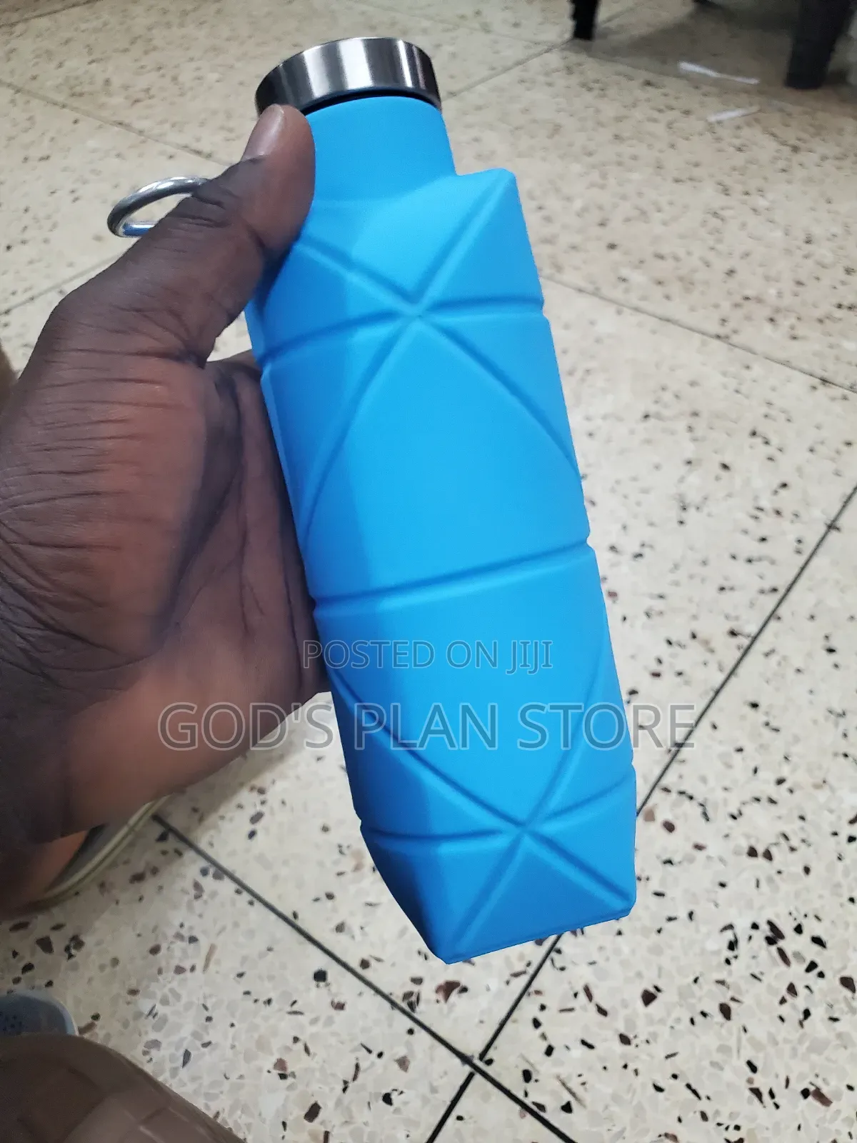 Rubber Folding Water Bottles 700mls
