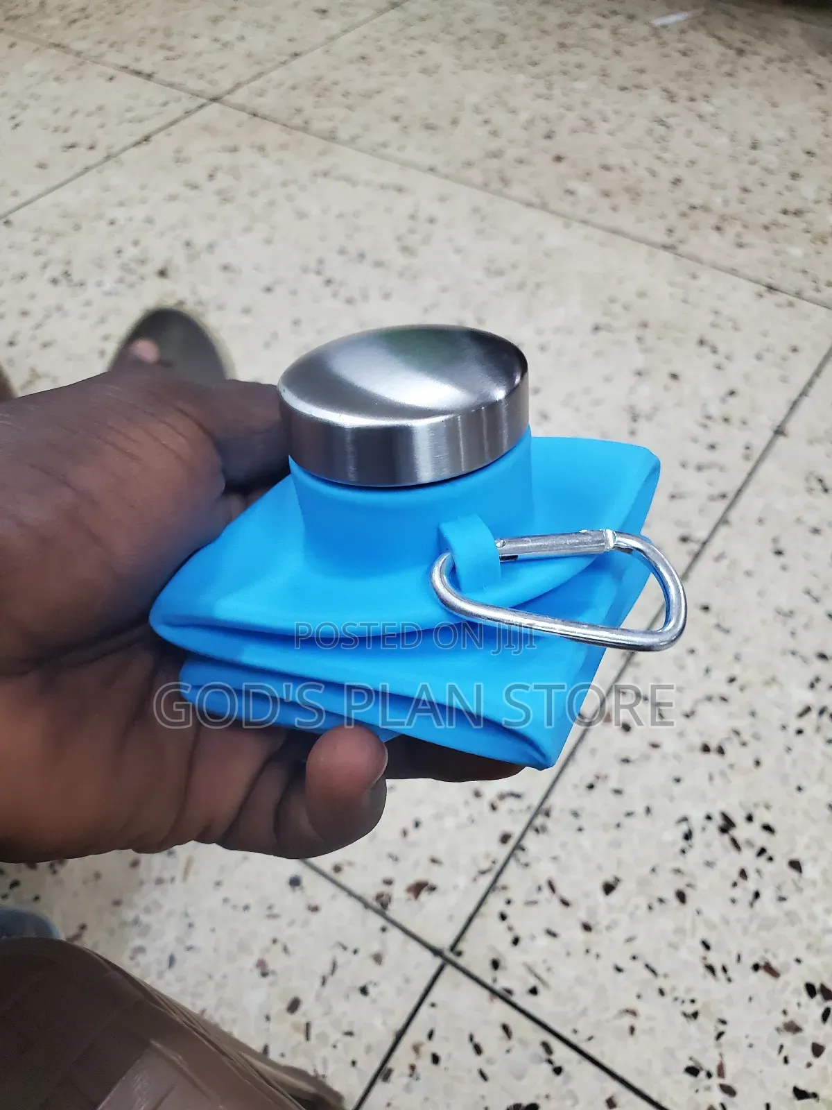 Rubber Folding Water Bottles 700mls