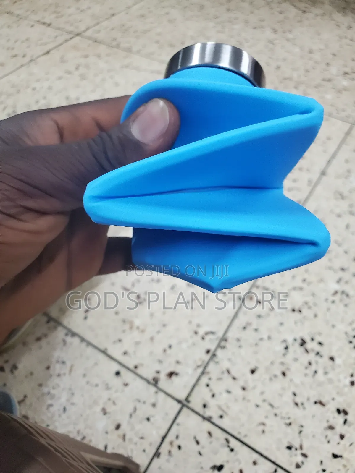 Rubber Folding Water Bottles 700mls