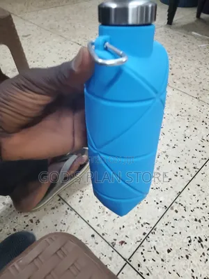 Rubber Folding Water Bottles 700mls