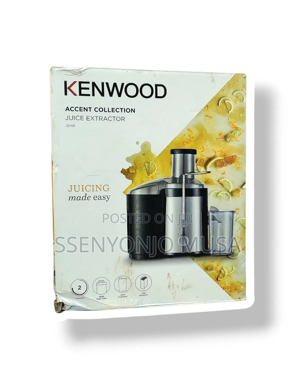Kenwood Juicer Extraction Jem01.000bk - Efficient