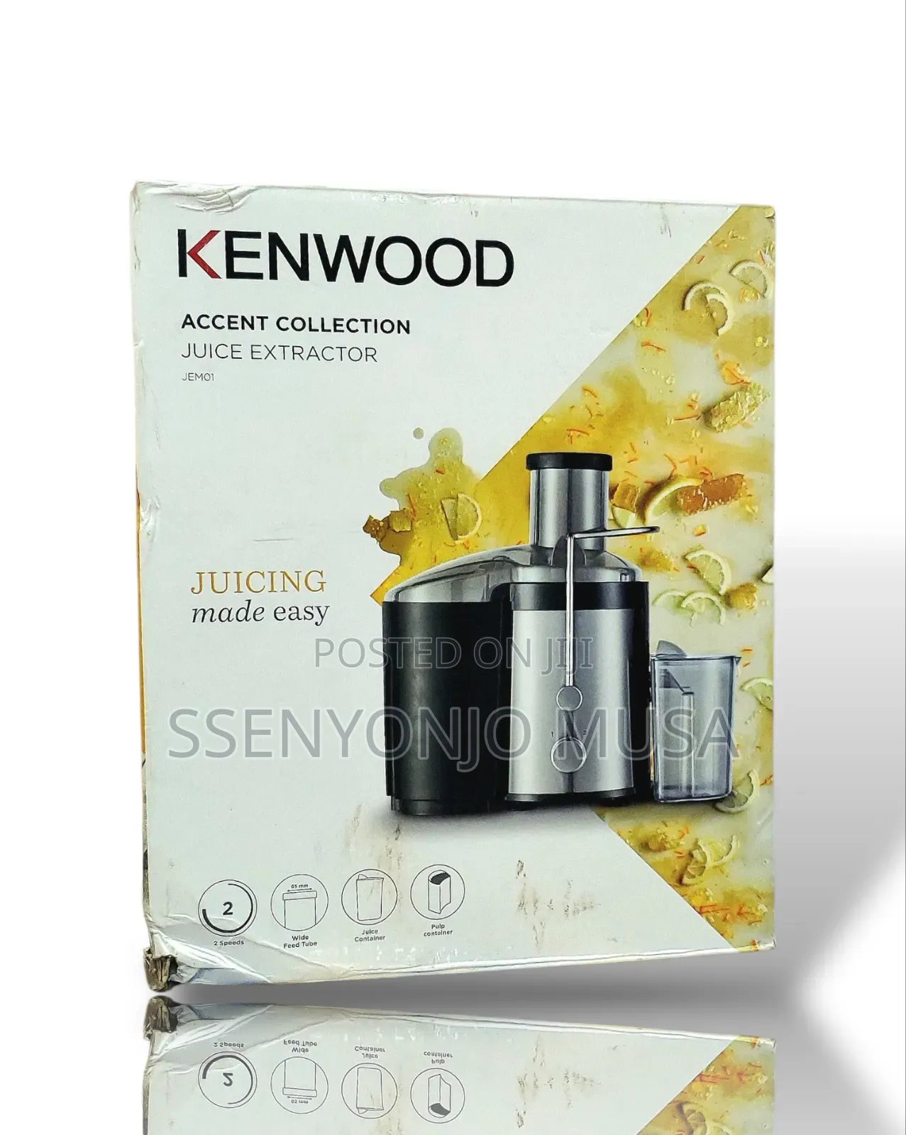 Kenwood Juicer Extraction Jem01.000bk - Efficient