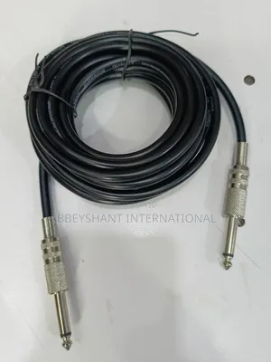 5m Professional Jack 6.5mm to Jack 6.5mm Stereo Audio Cable