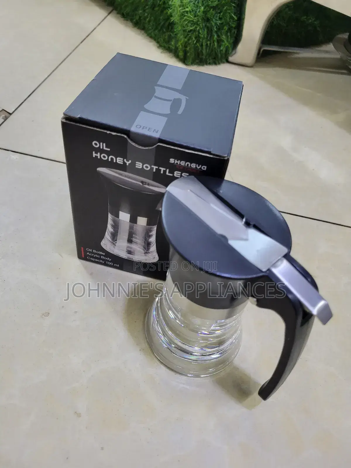 Oil Or Honey Bottle Dispenser Icrolic Material