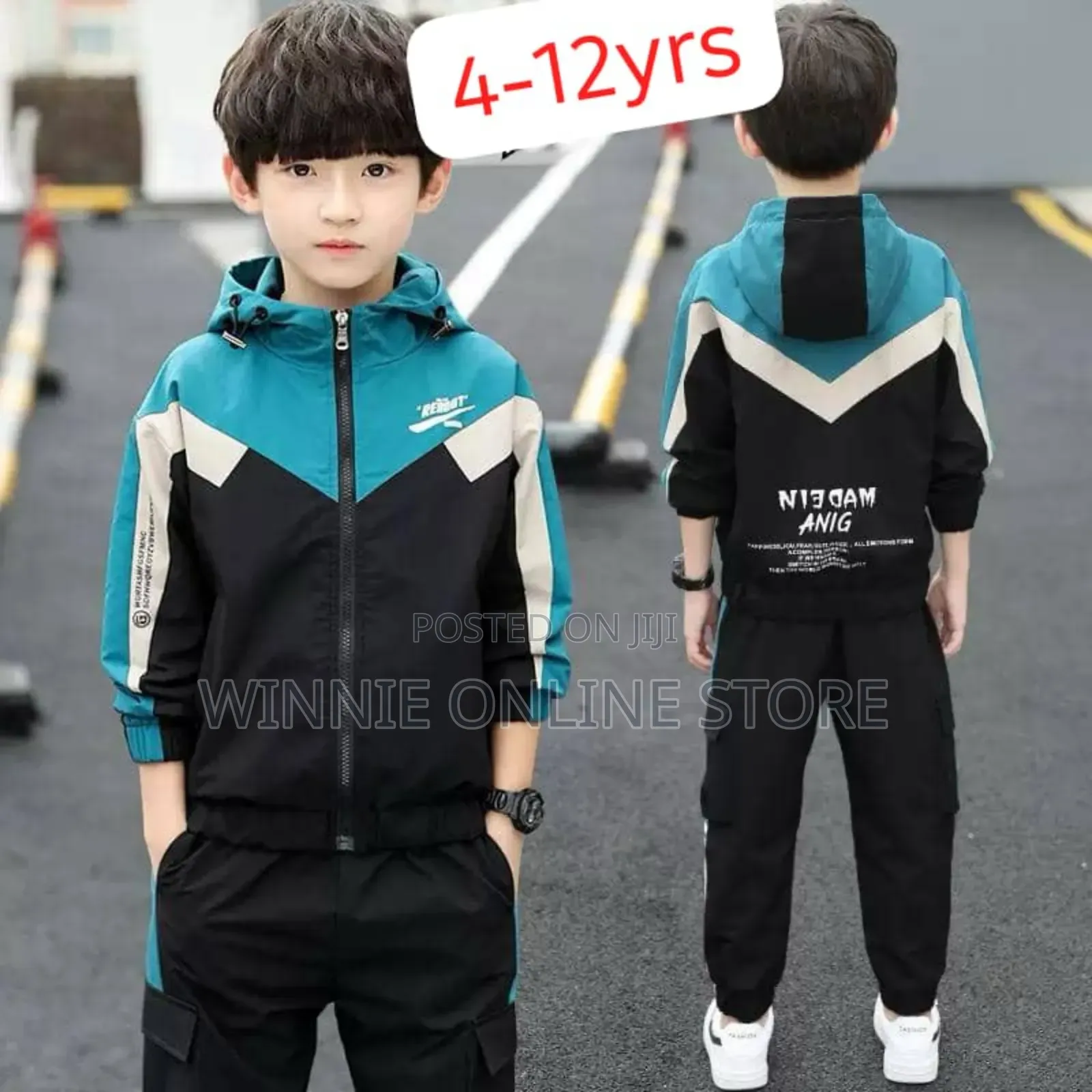 Kids Classy Truck Suit4-12yrs