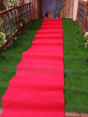 Elegant Red Carpets Available in Pure Red at Favorable Price